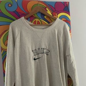 Embroidered Nike sweatshirt